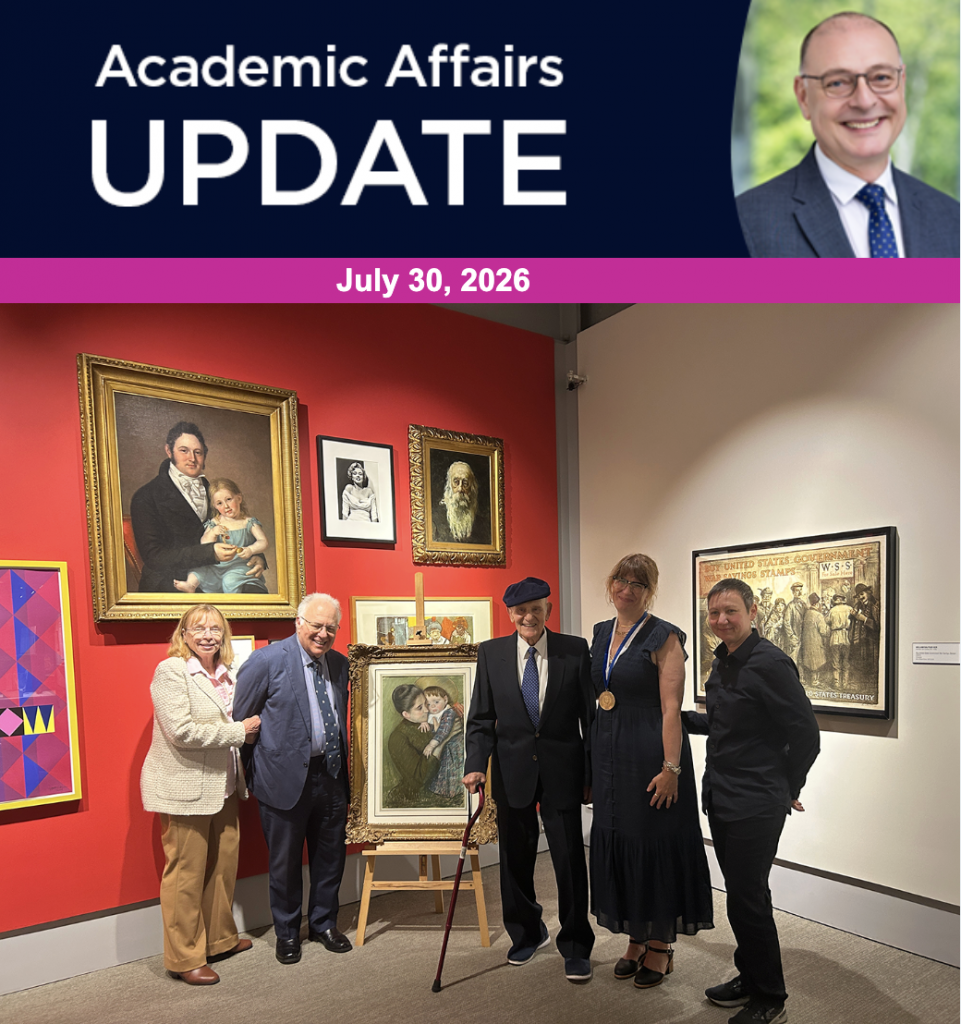 Academic Affairs Update, July 30, 2026